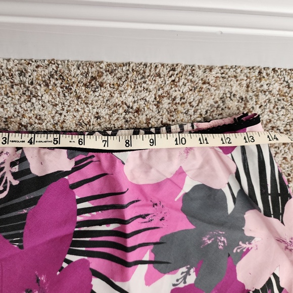 Vintage Y2K Volcom midi skirt floral print 6 - Picture 4 of 4